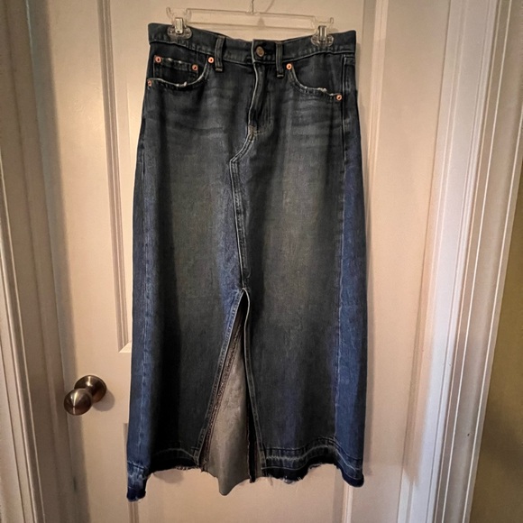 Gap Denim Maxi Skirt - Picture 5 of 7